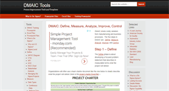 Desktop Screenshot of dmaictools.com