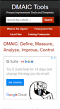 Mobile Screenshot of dmaictools.com